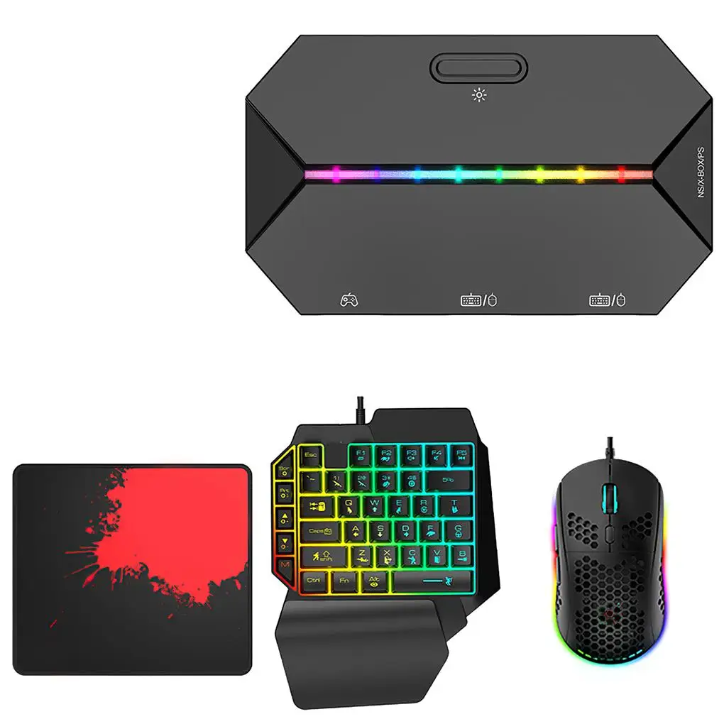 

Переключение Xbox PS4 Консоль игровой коврик К конвертер клавиатуры и мыши