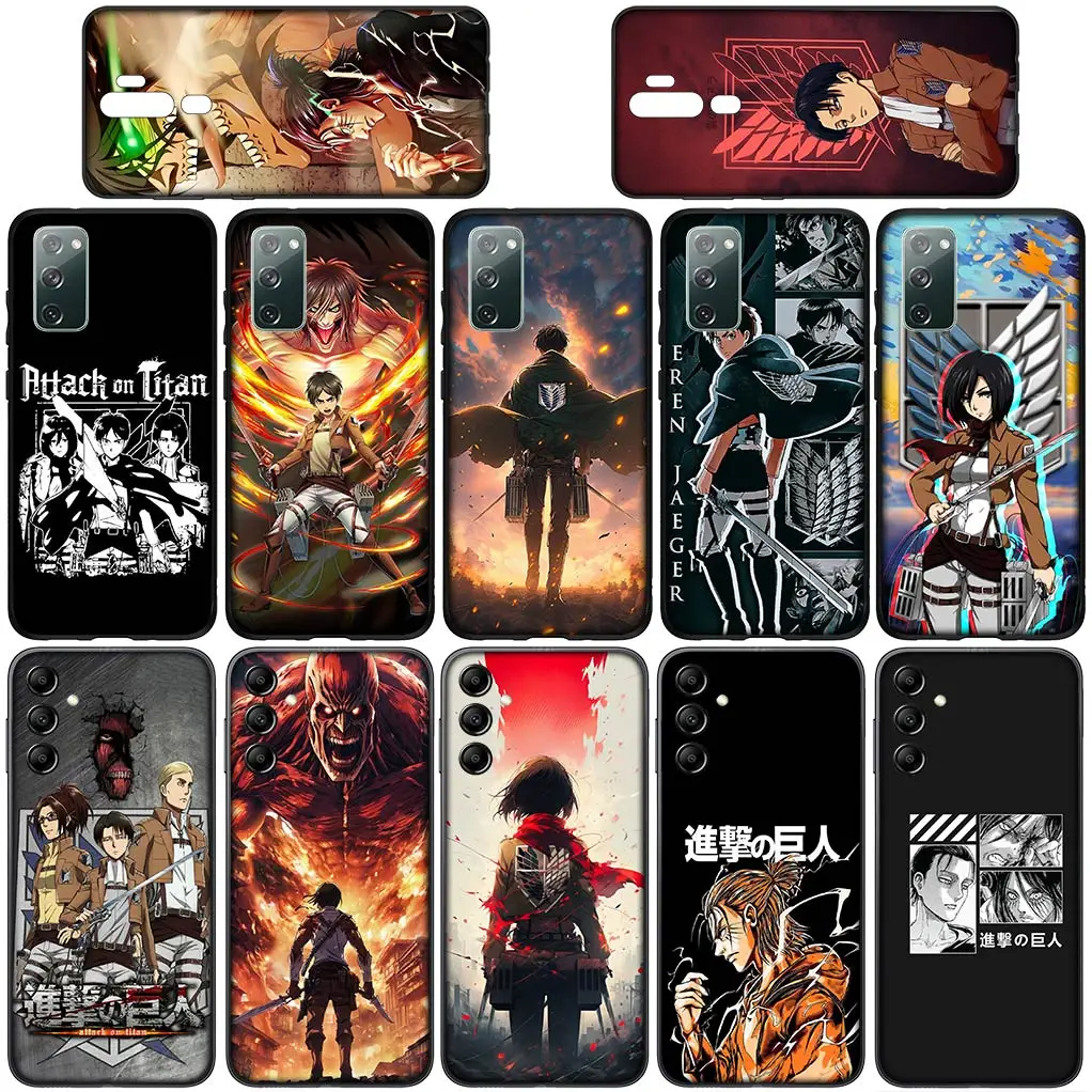 Чехол для телефона Levi из атаки на Титанов Эрена джейгера чехол Xiaomi Poco C65 C55 C50 C51 X3 NFC