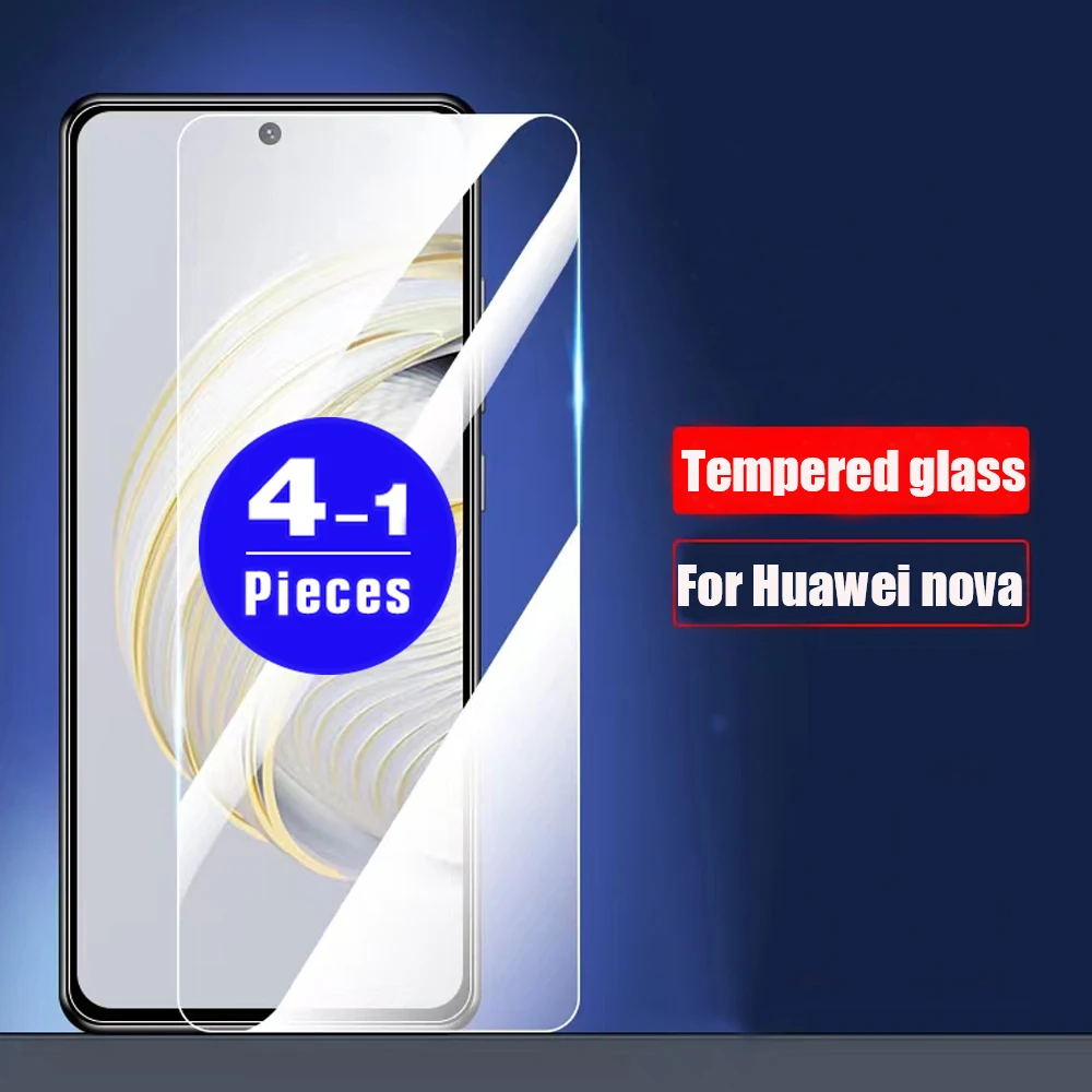 

1-4 шт. для Huawei nova 10 10Z закаленное стекло для Huawei nova 9 8 7 pro SE Youth 8i Защитная пленка для экрана смартфона