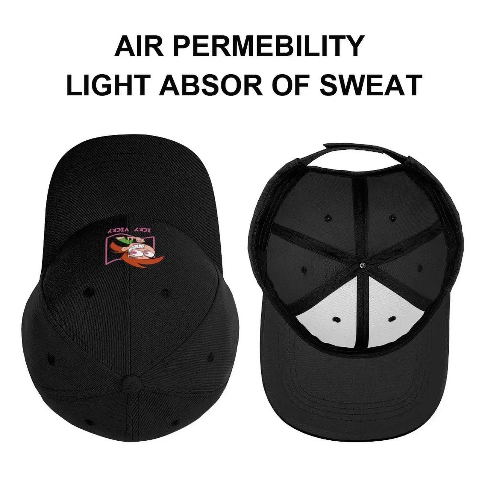 Icky Vicky Baseball Cap Golf Wear Hood hard hat Women Men's
