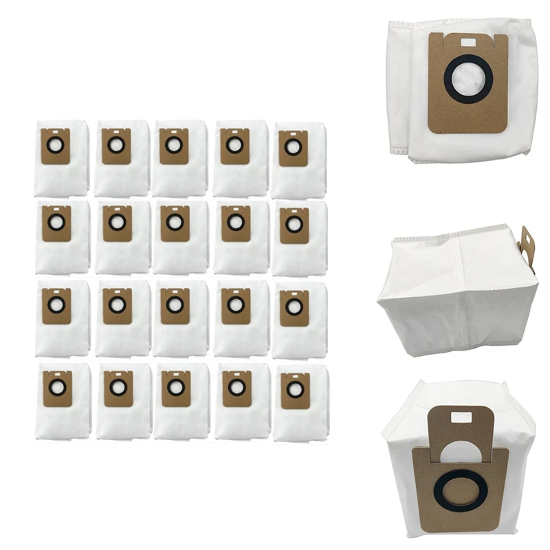 

Мешки для пыли для Xiaomi Dreame Bot D10 Plus RLS3D, мешки для пыли и мусора, запасные части