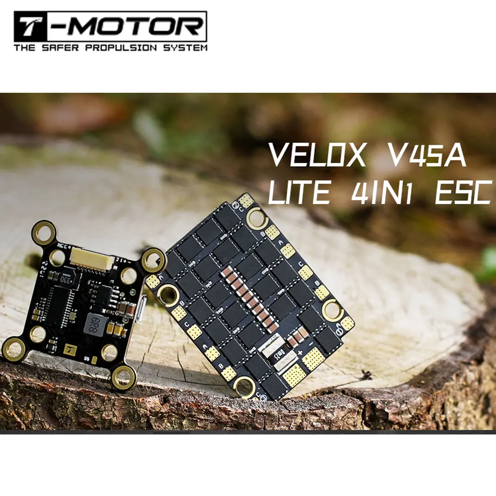 T-Motor Velox Stack F411 Lite + V45A 4in1 BLHeli_S ESC
