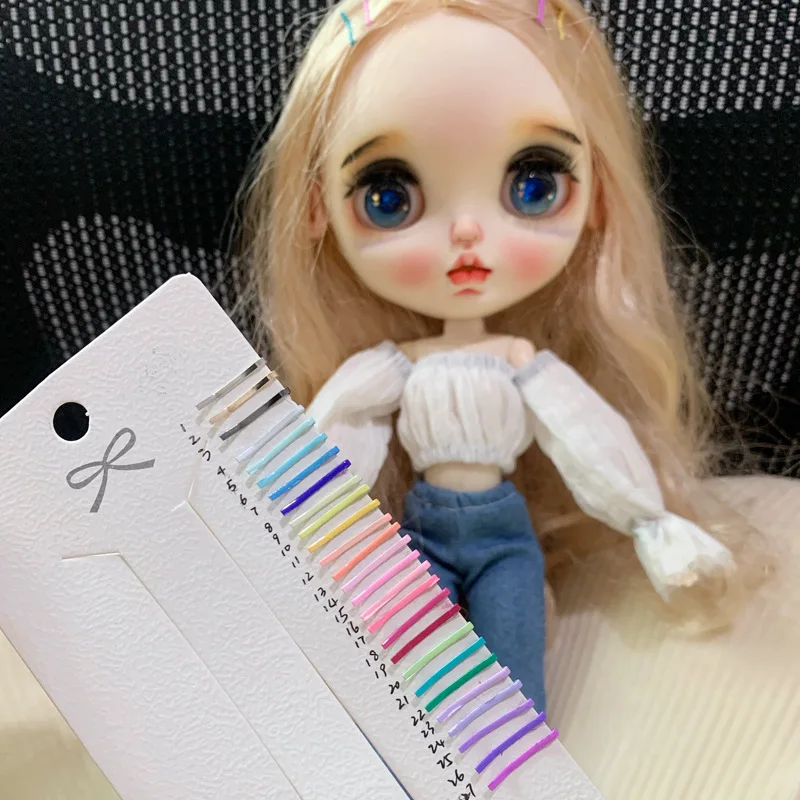 10 шт./лот Blyth аксессуары для кукол 1/6 1/12 OB11 кукольные клипсы Mini 1 5 см