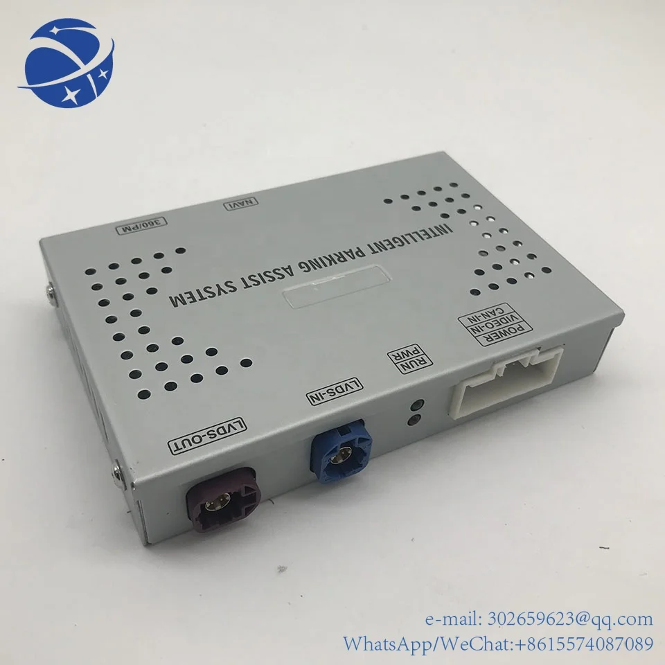 

yyhc Car Parts Front Backup camer Interface Video Decoder For Ford Edge Focus Escape With Sync3.0 2018 Support Radar Sensor
