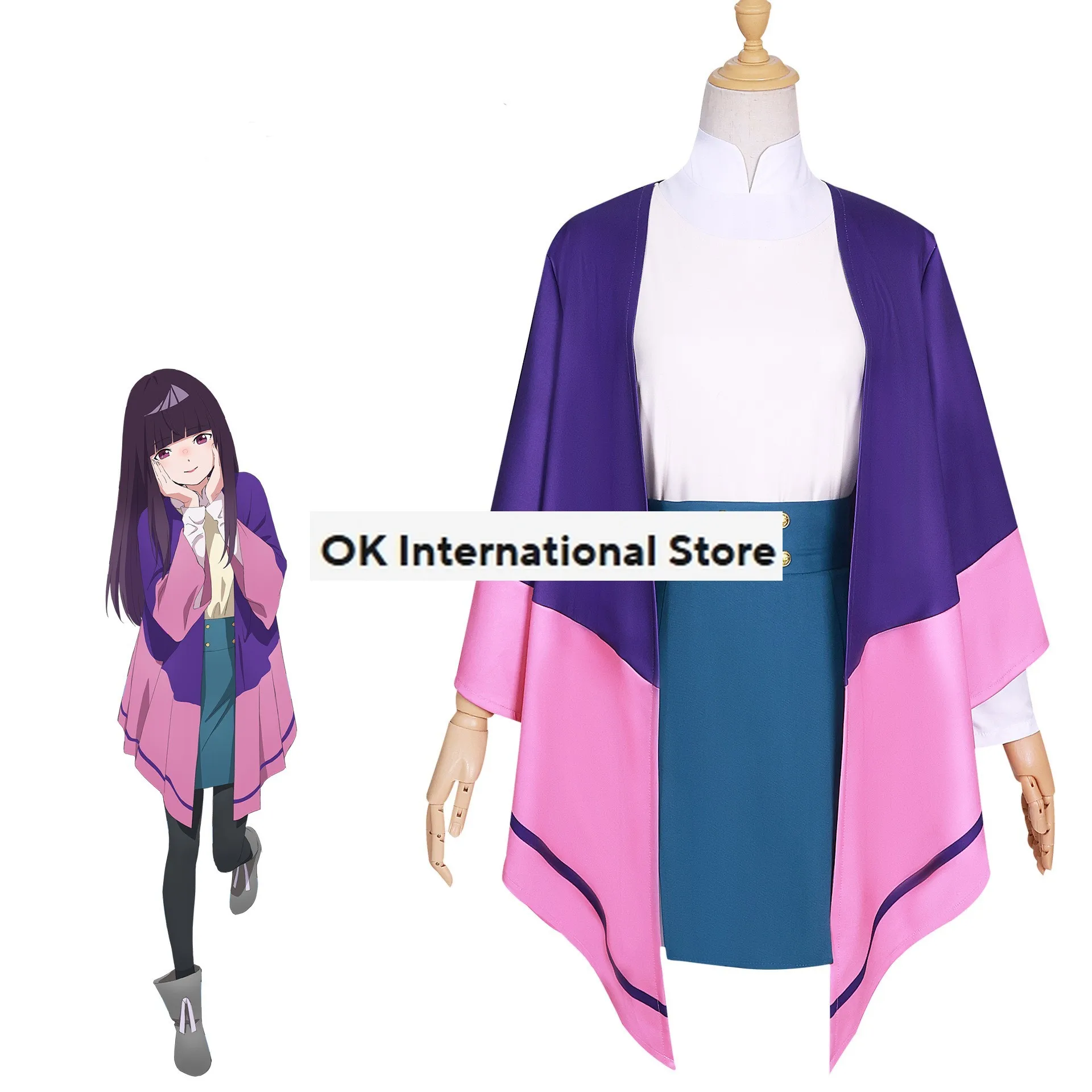 Новинка 2024 Медуза не может плавать в ночное время косплей-костюм Watase Kivi Yamanochi Kanon