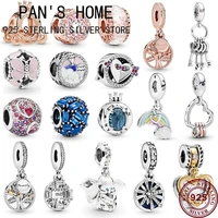 new hot 925 sterling silver exquisite crown carriage love charm suitable for the original pandora womens bracelet charm jewelry