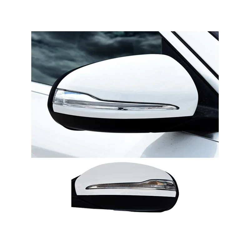 

Правое автомобильное складное боковое дверное зеркало для Mercedes Benz W205 C300 C180 C260, белое