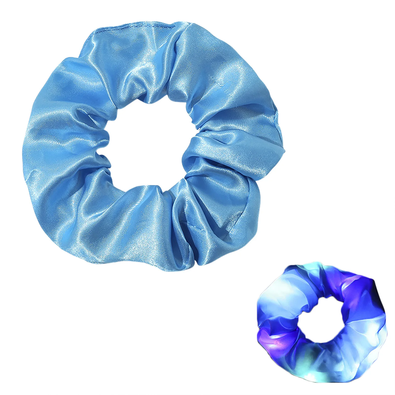 

LED Fluorescent Light-Emitting Hair Scrunchies Light Up Hair Scrunchies Light Modes Colorful Hair Tie Multi Light Modes Glow In