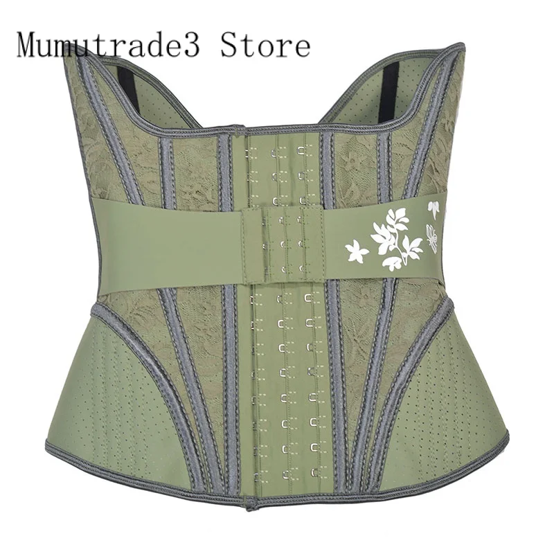 

Longline Torso Women's Shapewear Strong Latex Waist Trainer Workout Hourglass Belt Waist Cincher Trimmer Fajas 14 Steel Bones