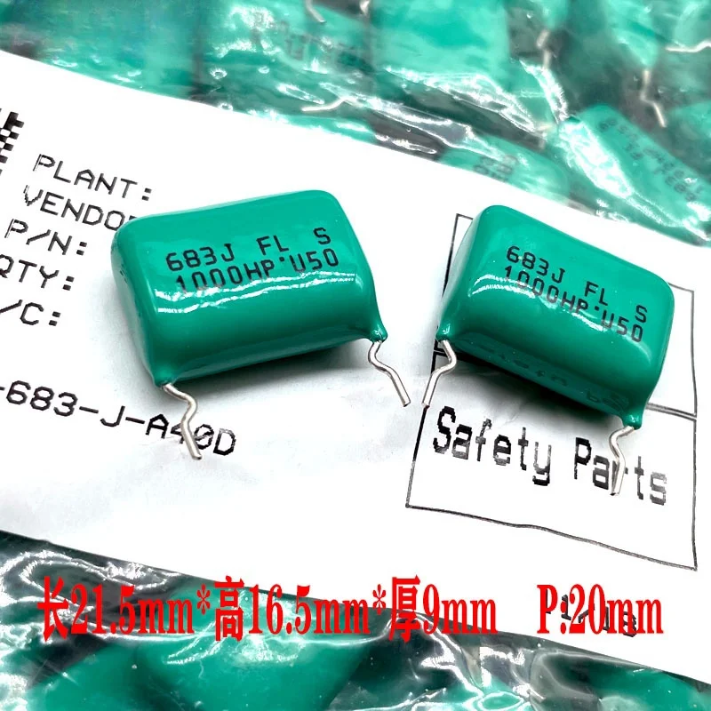 10 шт. SHINYEI 0 068 мкФ 683 68nf 1000 В 1 кв медный высокочастотный тонкопленочный конденсатор