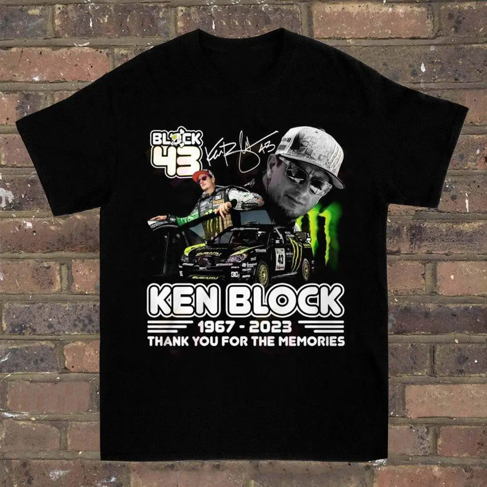 Футболка 43 Forever Ken Block 1967 - 2023 спасибо за воспоминания