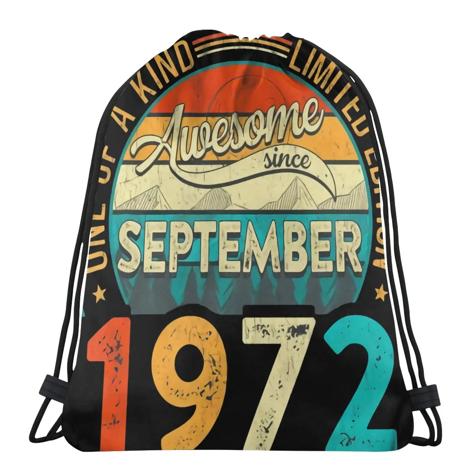 

Потрясающие с сентября 1972 года сумки для мужчин, Сумка из органзы, детская тканевая сумка, сумка для обуви, сумка для обуви, Хлопковая сумка, ...