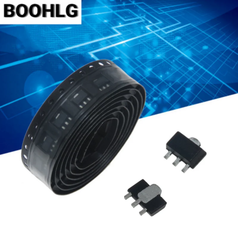 50 шт., флэш-транзистор-89, модель BCX56, флэш-дисплей, флэш-транзистор NPN 1A 80V