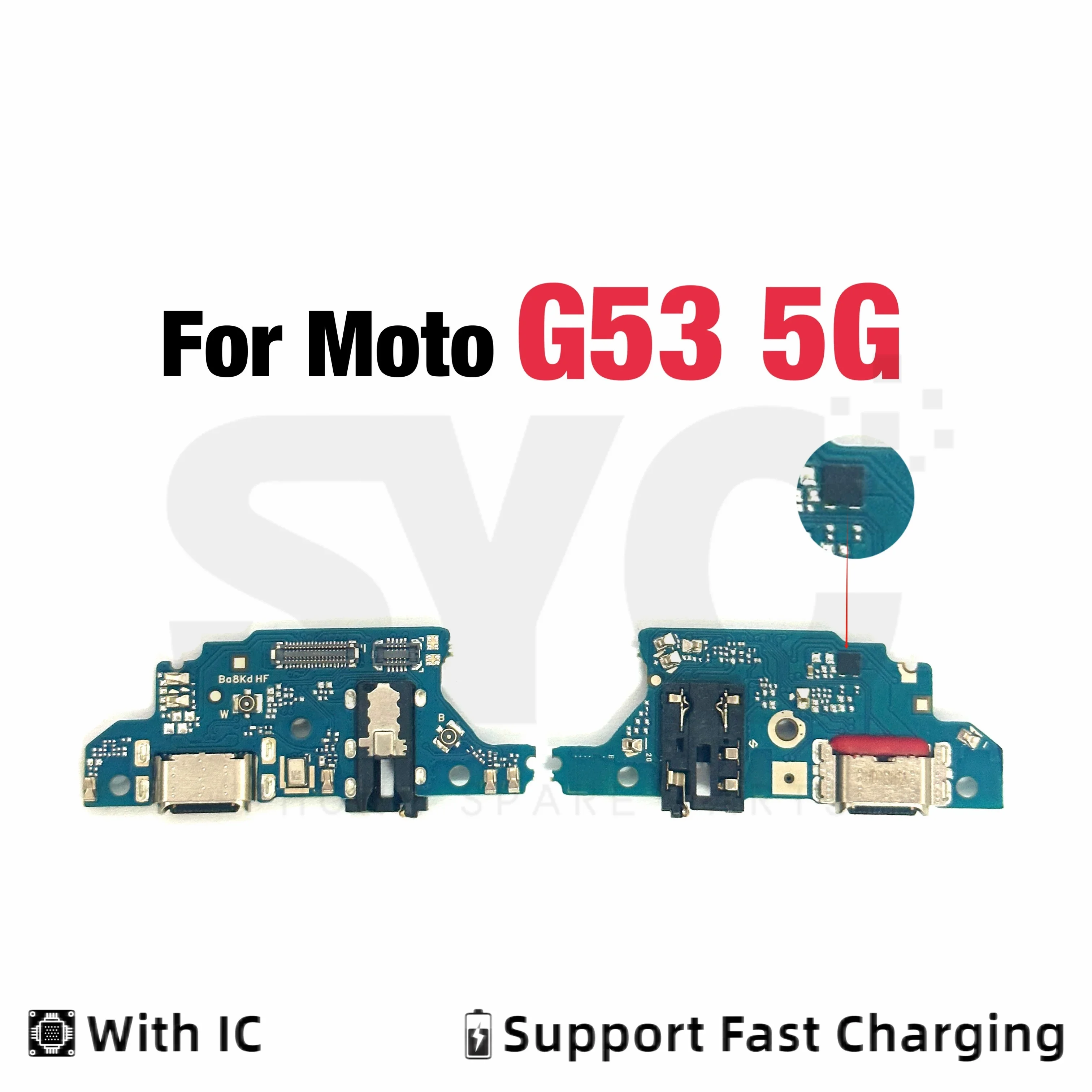 Для Motorola Moto G53 5G USB-порт для зарядки док-станция разъем зарядного устройства