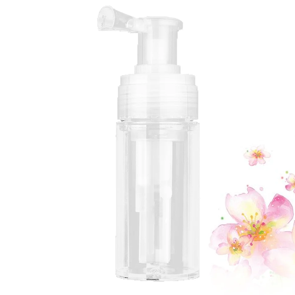 

1Pc 110ml Refillable Spray Bottle Portable Travel Bottle Hairdressing Tool Empty Bottle Container (Transparent)