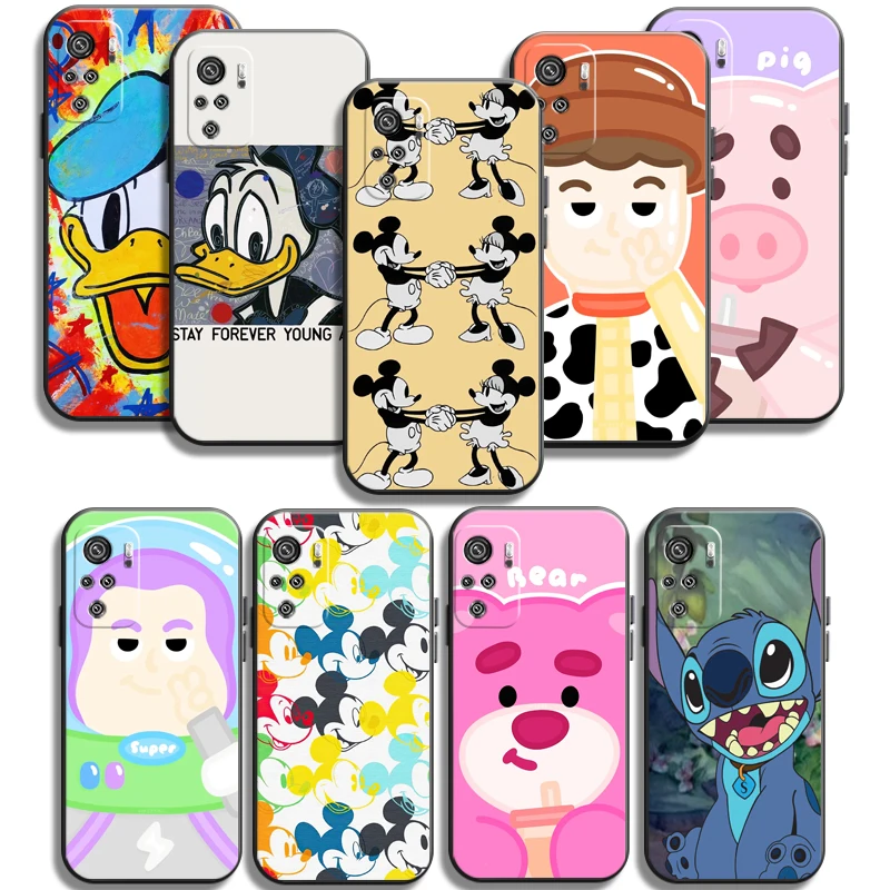

2022 Disney Phone Cases For Xiaomi POCO F3 GT X3 GT M3 Pro X3 NFC Redmi Note 9 10 Pro 5G Carcasa Back Cover Funda Coque