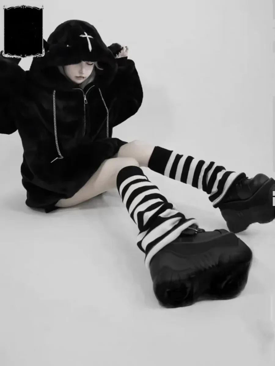 Толстое меховое пальто в японском стиле Sub-Culture Осень-зима Харадзюку серия Mine