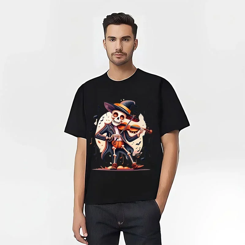 Мужская футболка с коротким рукавом принтом в пасхальном стиле