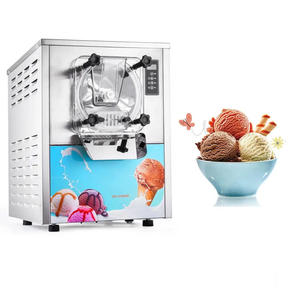 

Table top Commercial Hard Ice Cream maker Gelato hard ice cream machine