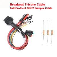 2022 breakout tricore cable full protocol obd2 jumper cable for mpps v2 pcmtuner vident fg tech by shut dis prog bench work