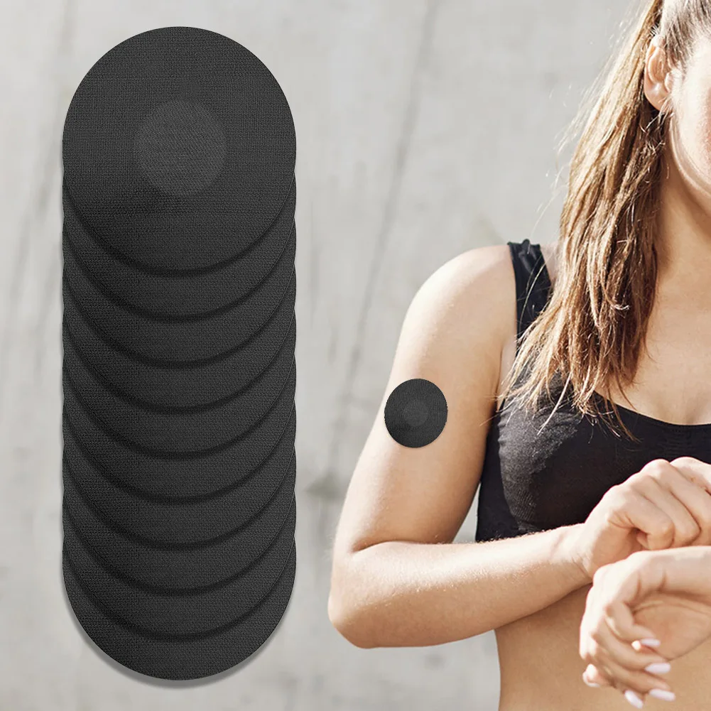 

10 шт. спортивные наклейки на крышку датчика, Нескользящие дышащие водонепроницаемые клейкие патчи, эластичные самоклеящиеся патчи