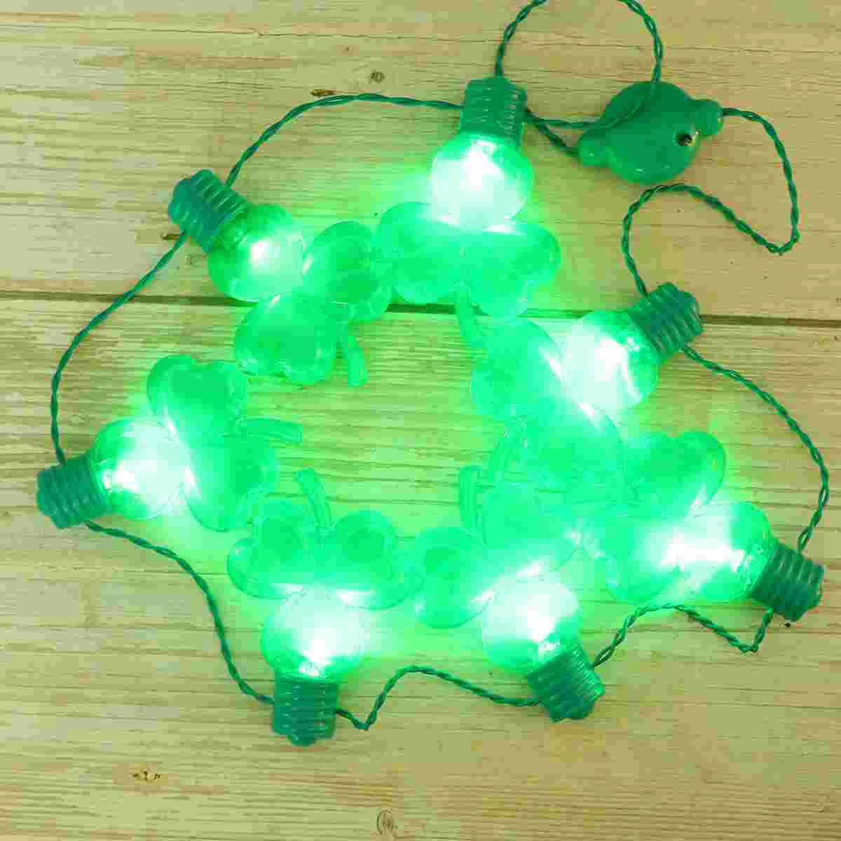 

Necklace Shamrockst Patricks Day Bulb Flashing Glowing Led Beadfestival
