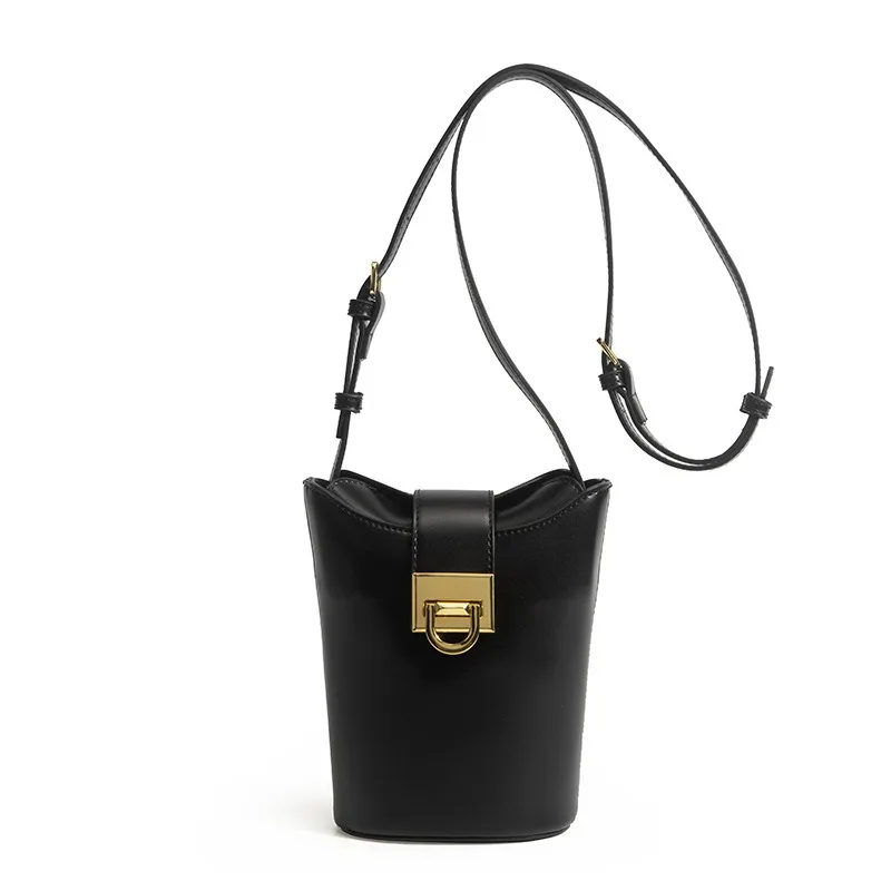 Новая маленькая и средняя дизайнерская сумка-ведро женская белая ручная сумка