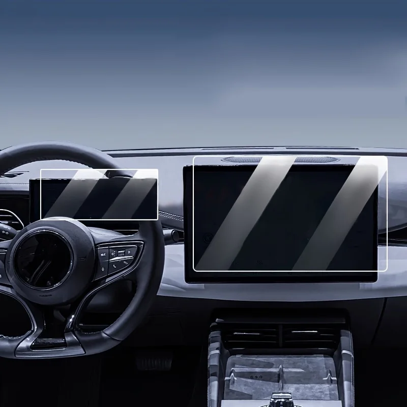 

Для BYD Shark 6 2024 2025 ЖК-дисплей Автомобильный GPS 12,8-дюймовый GPS-навигатор и спидометр 10,25-дюймовая защитная пленка из закаленного стекла