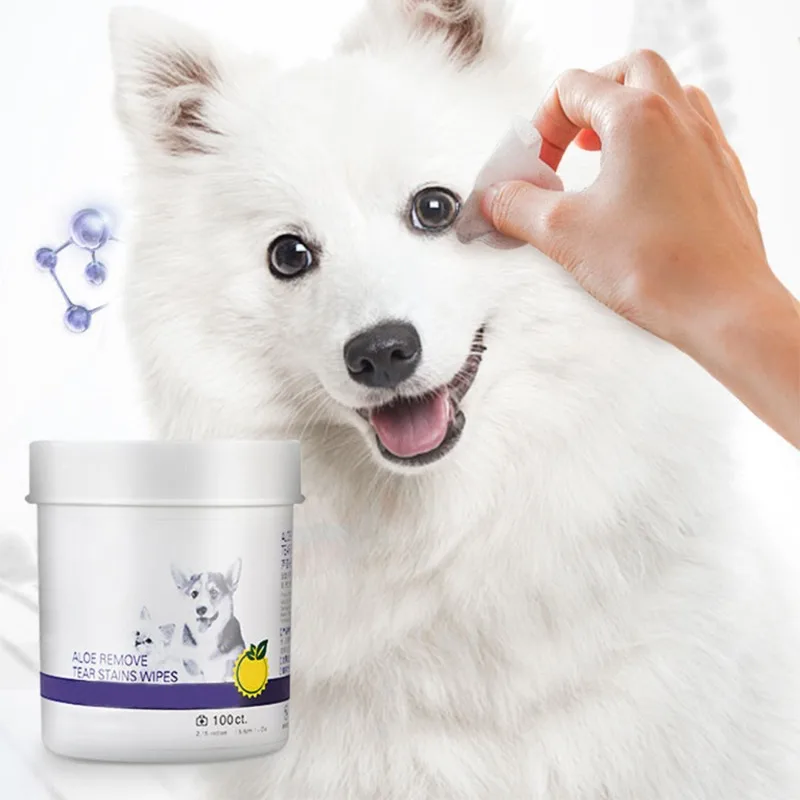 

Pet Eye Wet Wipes Dog Cleaning Paper Towels Cat Tear Stain Remover Cleaning Wipes Grooming Supplies Pet Products