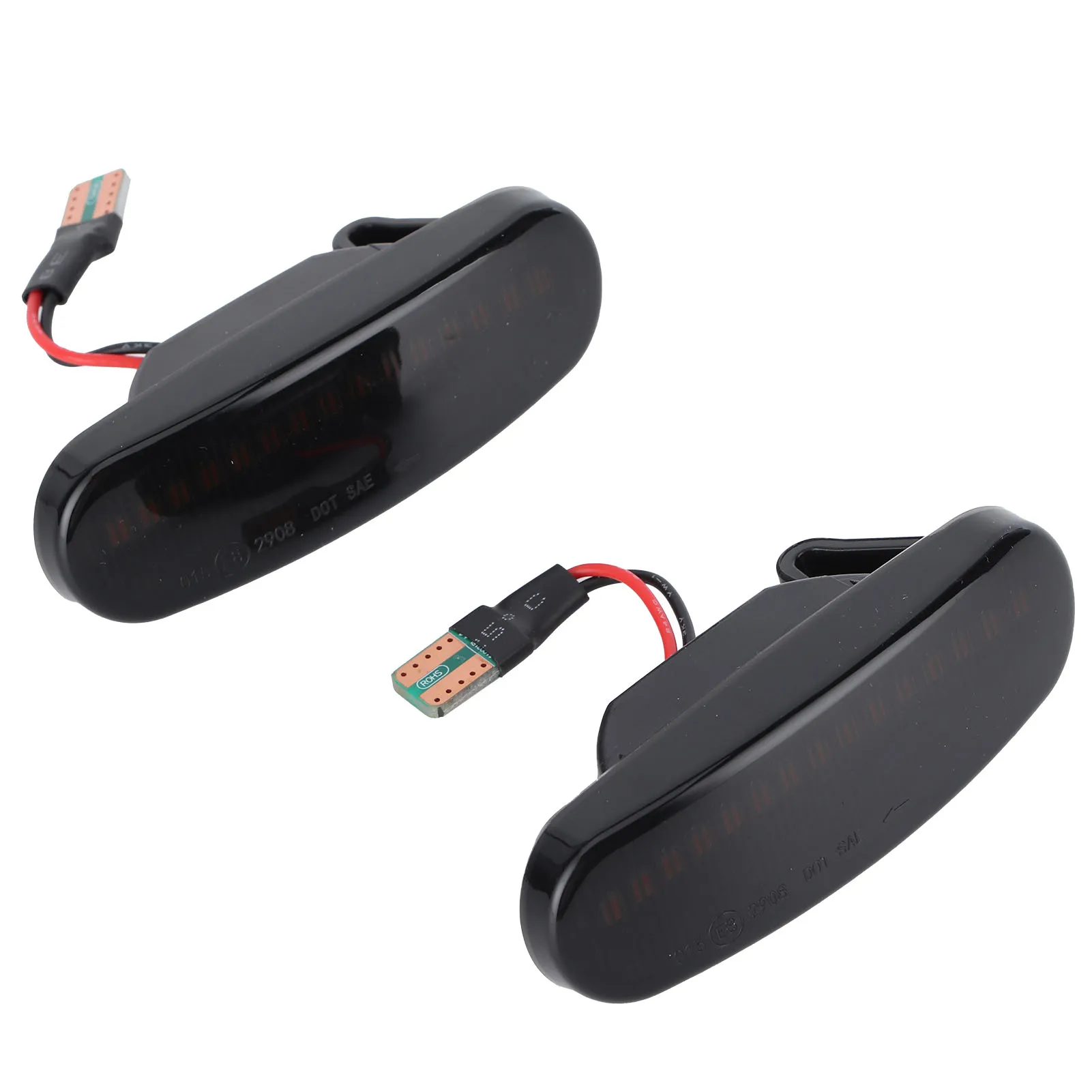 

2 шт., светодиодные боковые указатели поворота 51717793 51942933 для Fiat Panda 169 Grande Punto 199