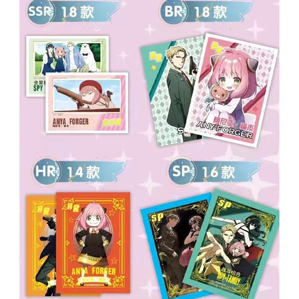 Коллекционные карты Spy Family Bandai