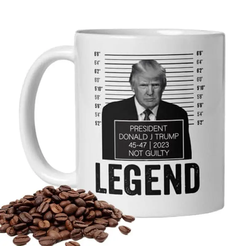 

Trump Coffee Mugs Novelty Coffee Mug Ceramic Tea Cup Fade Resistant Pro Trump Mugs For Trump Supporters Great Gift For Son