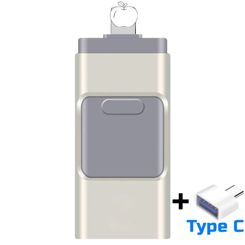 

Usb-флеш-накопитель для iphone 14, 13, 12, 64 ГБ, OTG, Type-C, USB 3,0