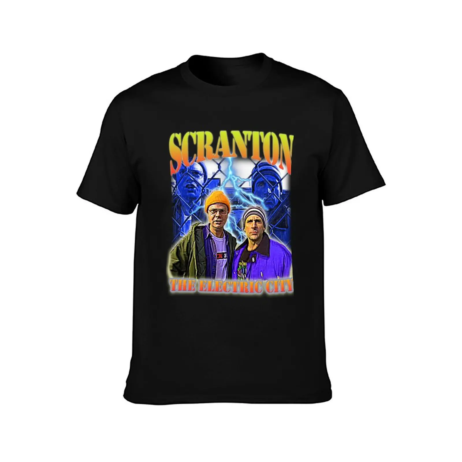 Scranton: The Electric City футболка черная мужская