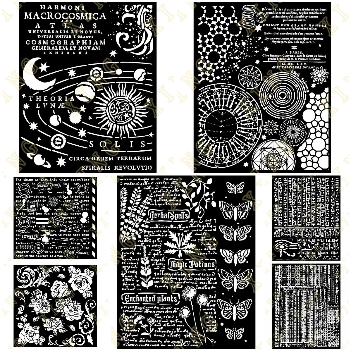 Трафареты с рисунком розы трафареты для нанесения слоев рисунок сделай сам