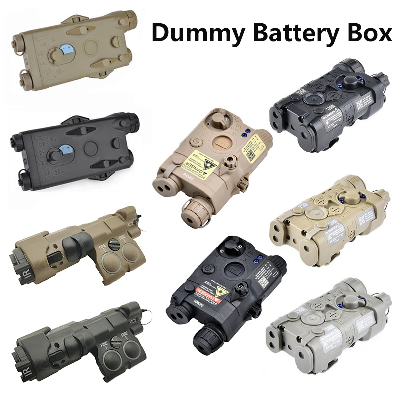 

Tactical NGAL PEQ-15 UHP Dummy Version No Flashlight No Laser For Decoration Only Fit 20mm Picatinny Rail Hunting Battery Box