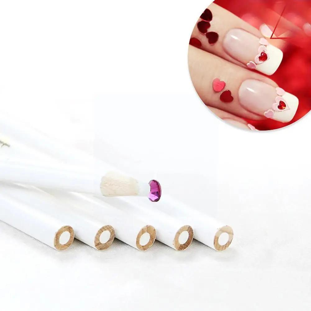 

Nail Point Drill Pen Crystals Point Pencil Convenient Tool Decoration Art Crystals Point Diamond Quick Nail Pen Gems Manicu K3N4