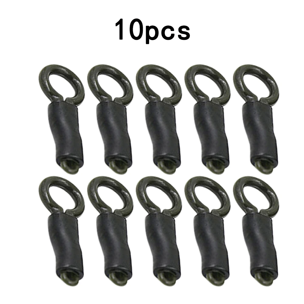 10 шт. зажимы с силиконовыми манжетами для ловли карпа |