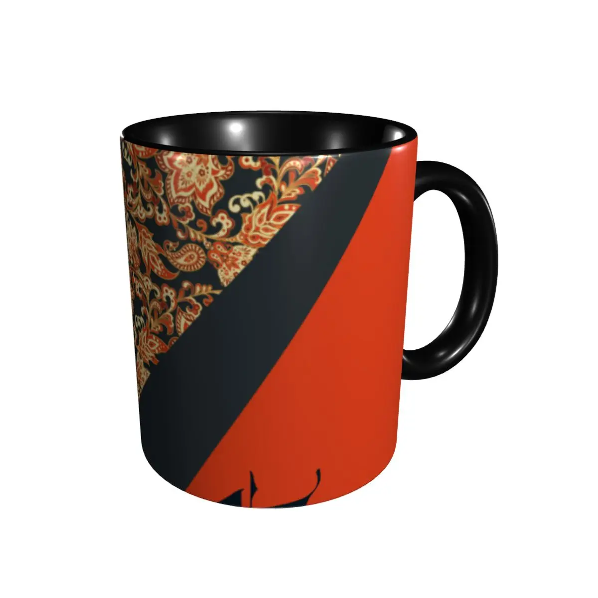 

330ml king queen princess Black 12oz Ceramic Mug Coffee Milk Cup Creative Present Cute Gift