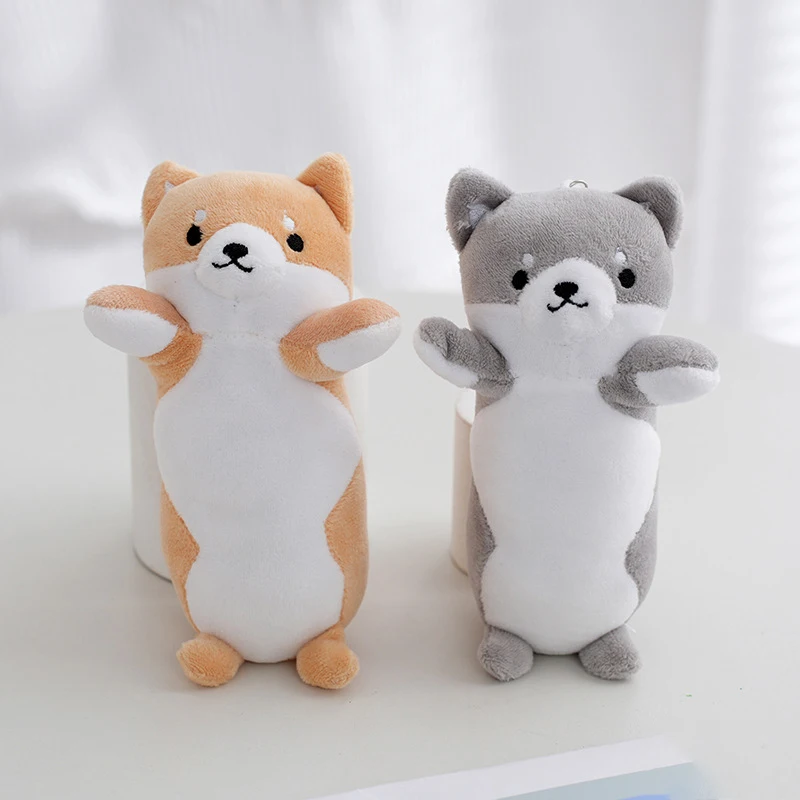 

Симпатичная плюшевая собака Akita, брелок, креативная хлопковая игрушка, кукла, модное украшение для дома, сумка, рюкзак, подвеска, аксессуары, подарок для девочки