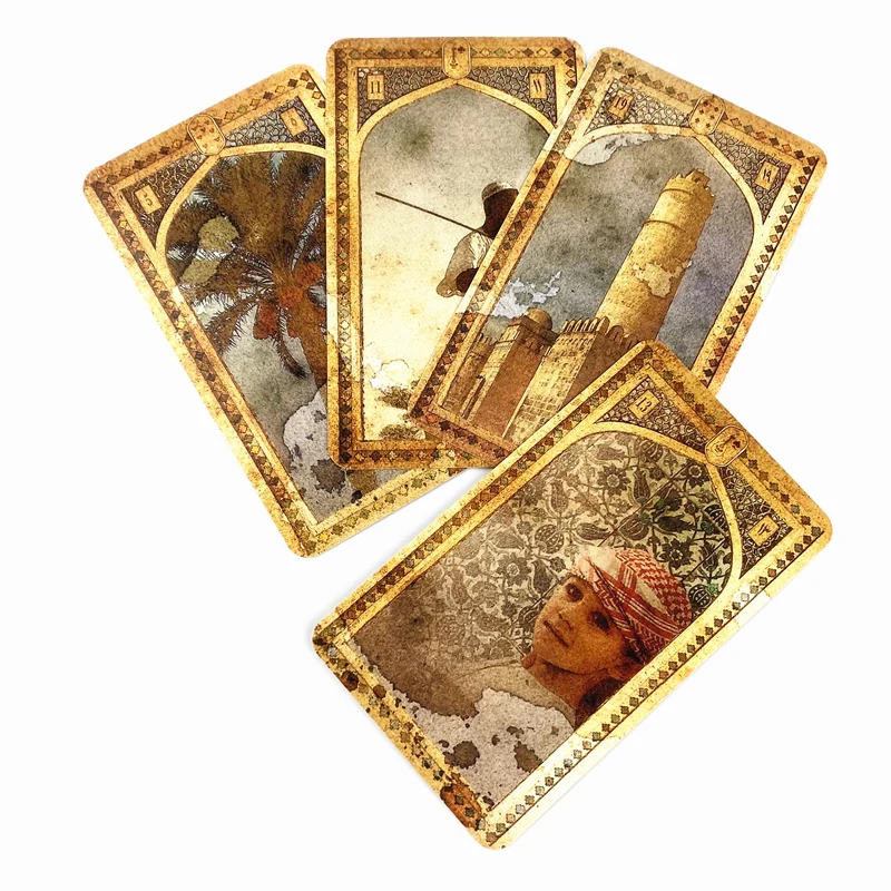 Old Arabian Lenormand Oracle Cards Tarot For Fate Divination Board Game Deck |