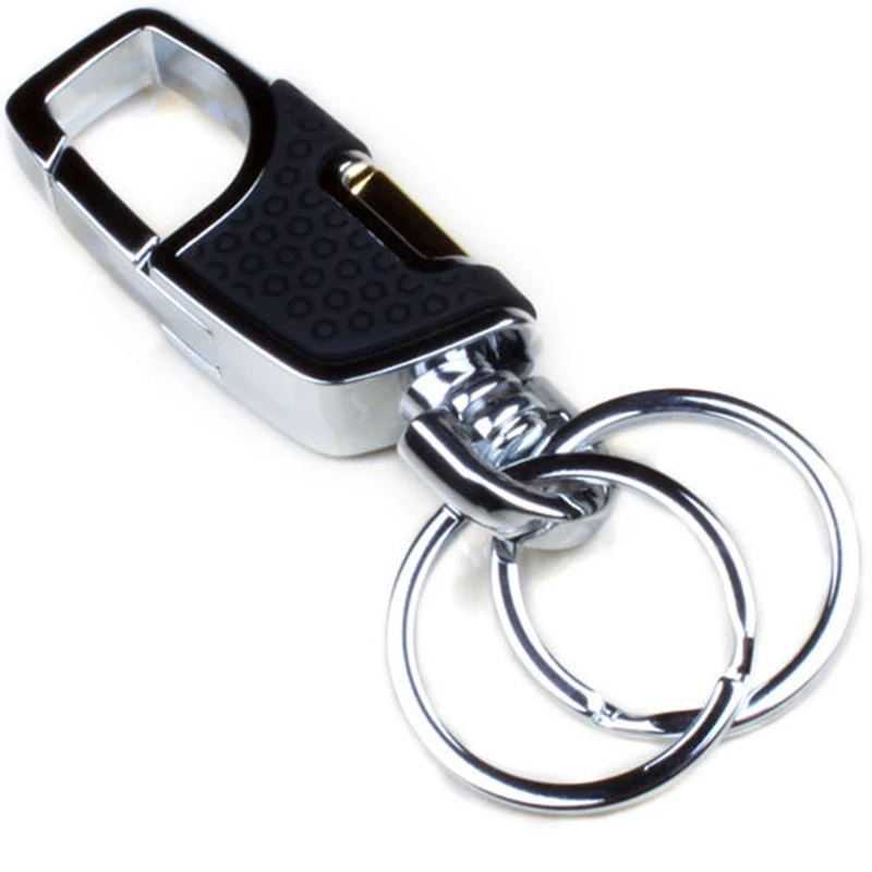 

Metal Car Key Ring Belt Clip Keychain Buckle Keyring Key Chain For Men Women Decoration Key Holder Auto