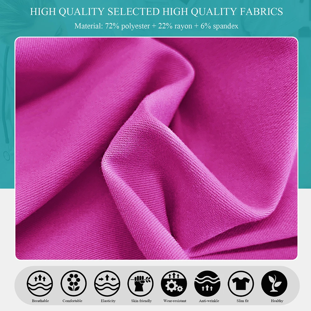 Фото Женская медицинская спецодежда для медсестры, скраб, униформа, топы и брюки для операционной, модные комплекты для жениха и домашних животных на молнии для здравоохранения №2