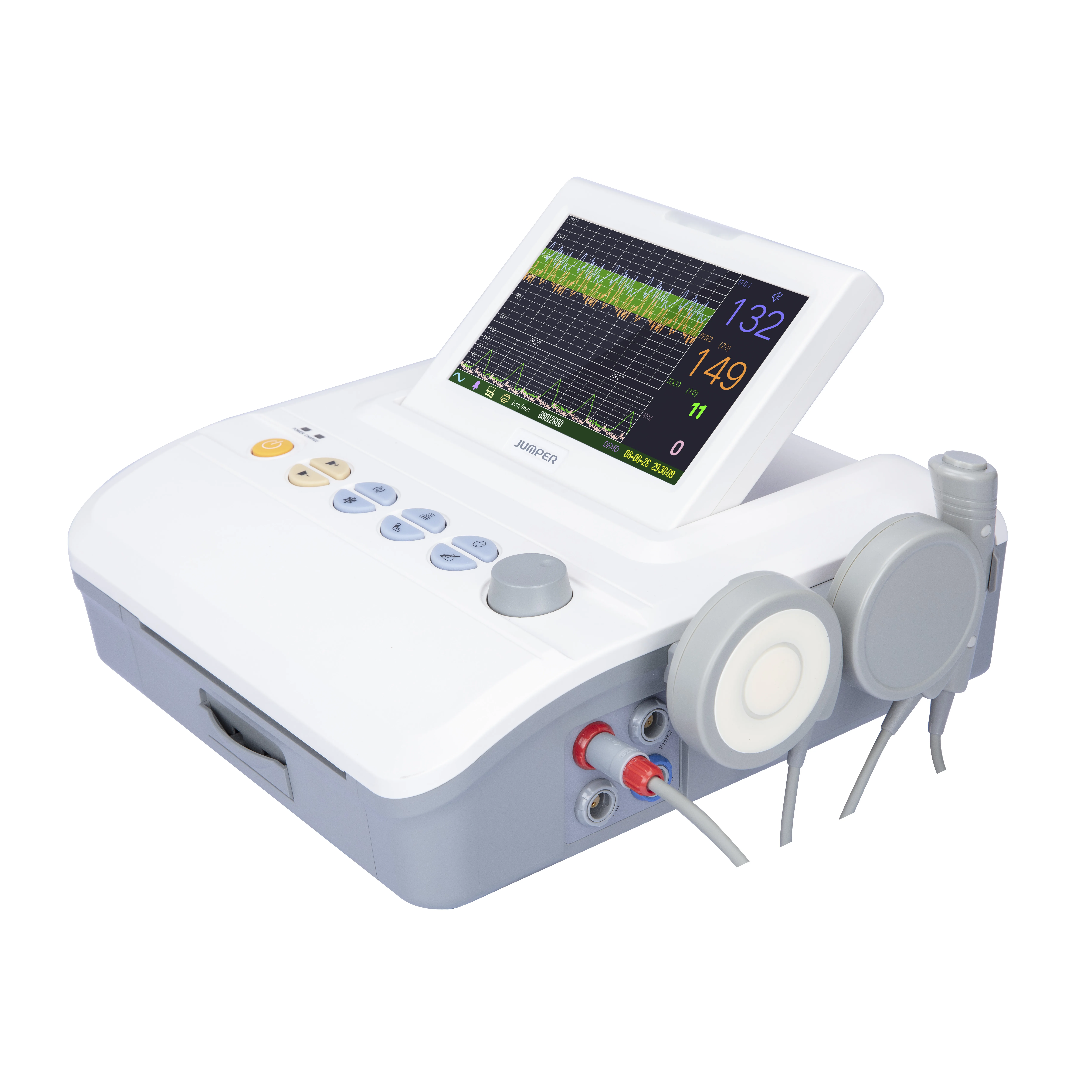 

JUMPER JPD-300P High Quality 7 inch Cardiotocographs CTG Fetal Monitor Machine