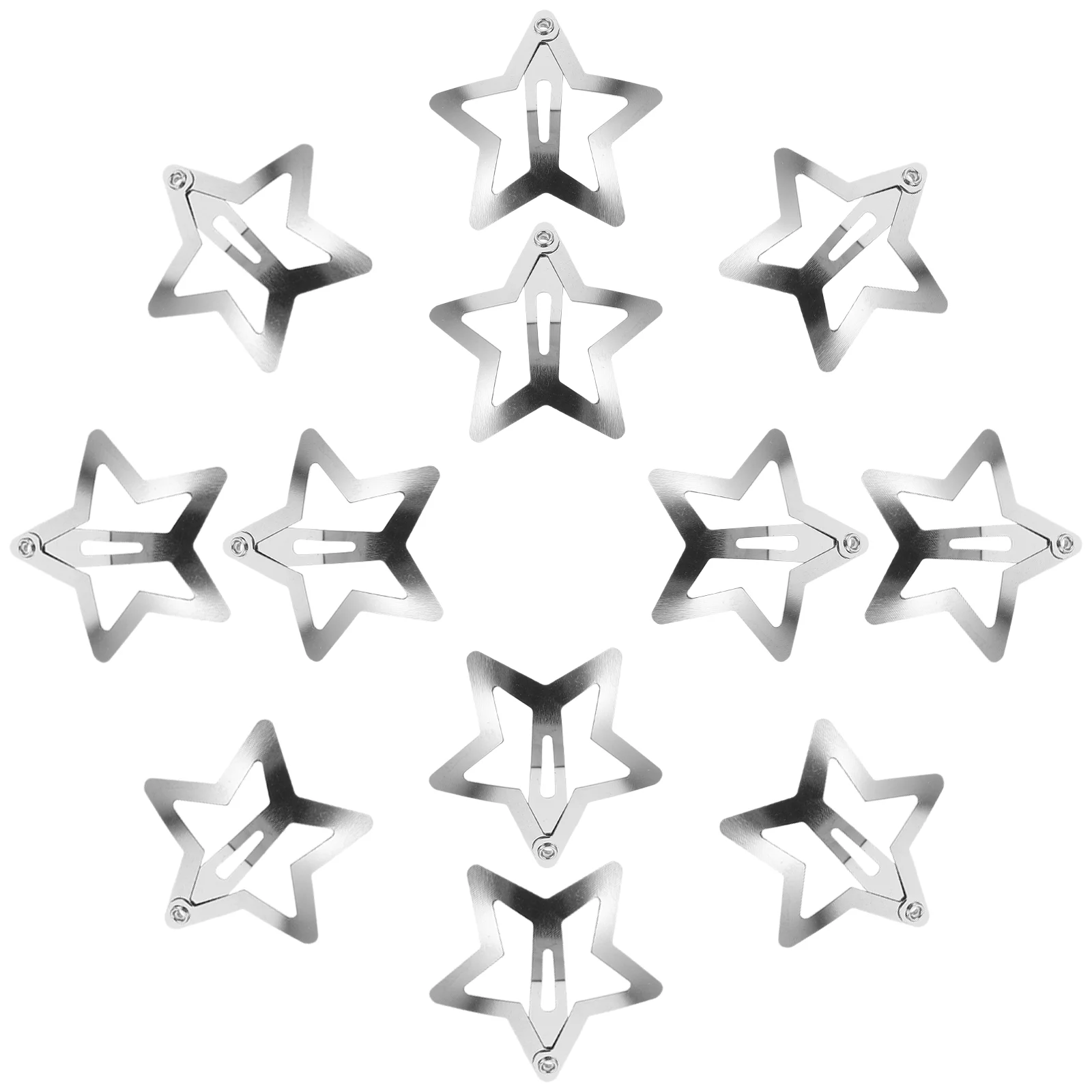 20 шт. заколки для волос со звездами маленькие милые аксессуары инструменты