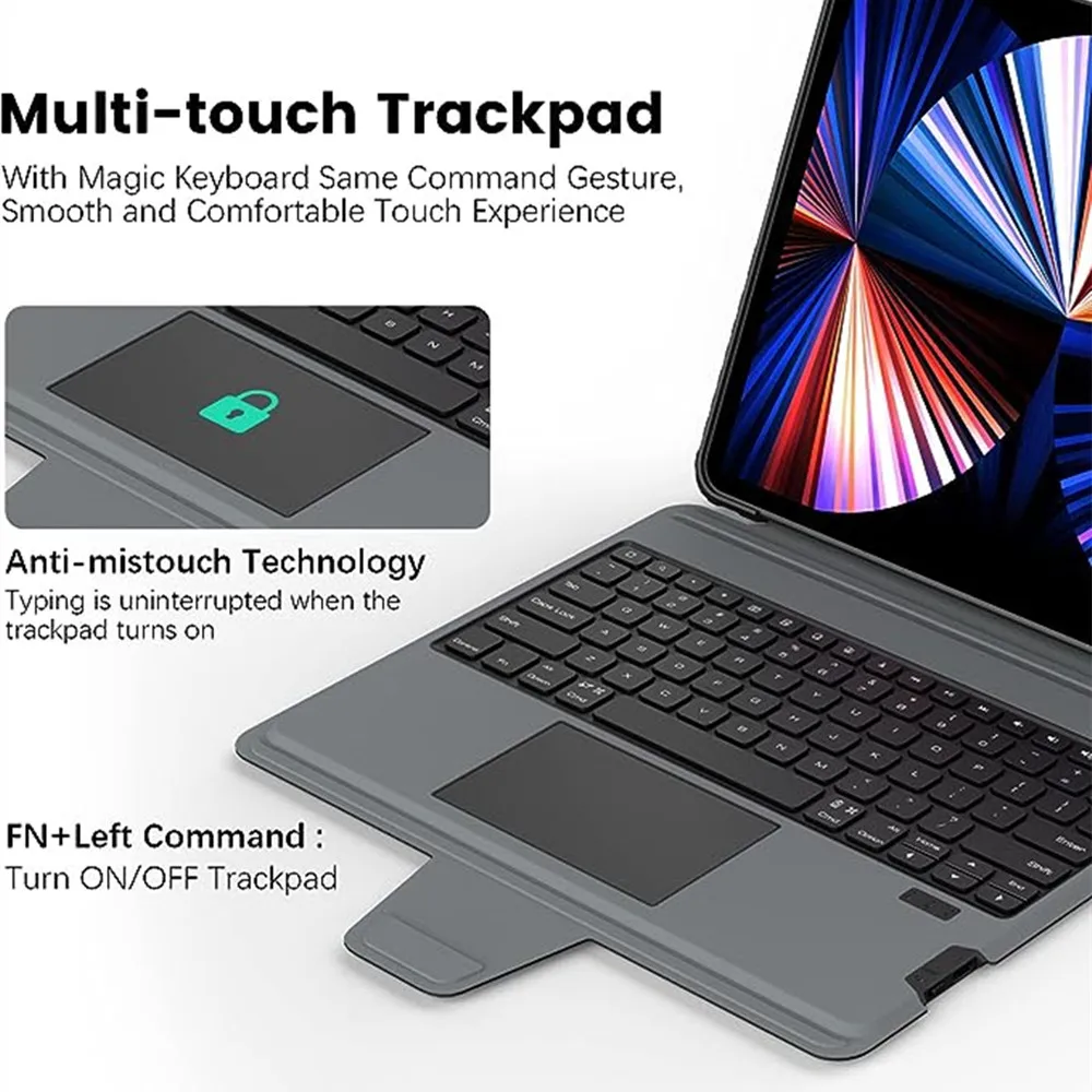 Bluetooth-клавиатура Nillkin для iPad Air 13 11 M2 2024 дюймов