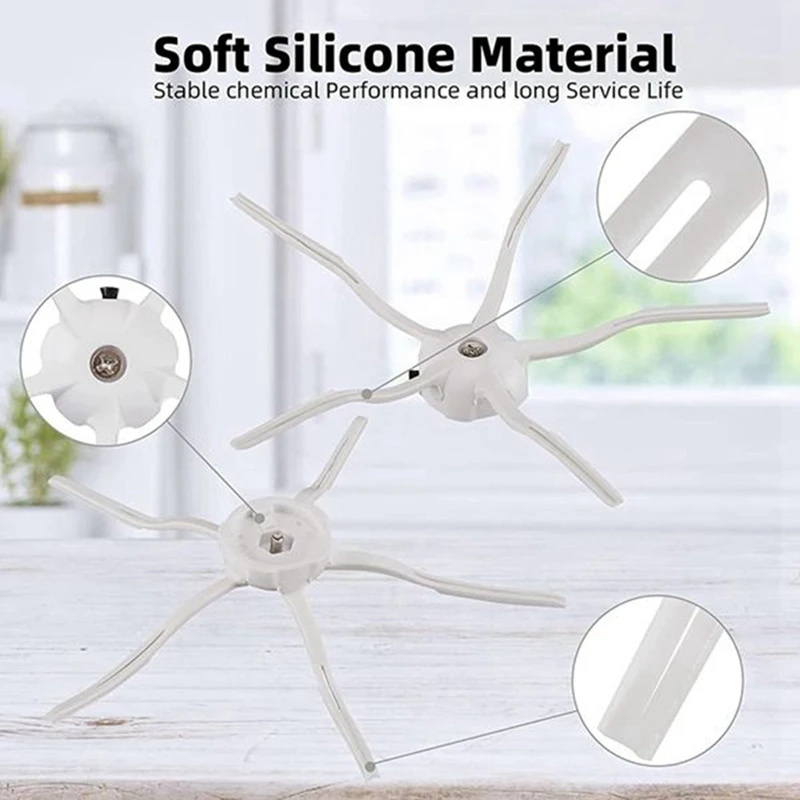 

Запасные части для Xiaomi Roborock S7, S7plus, S7max, T7S, T7S Plus, с HEPA-фильтром, тканью для швабры, боковой щеткой и т. д.