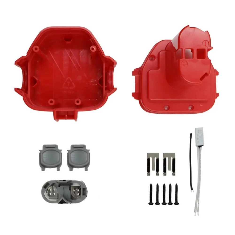 

Durable Plastic Case Electric Drill NI-CD NI-MH Battery Practical Workshop Battery Storage Box Cover Parts Durable Equipment