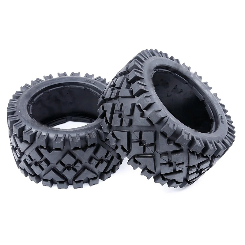 

FBIL-Rc Car All Terrain Rear Tires Skin Without Inner Foam For 1: 5 Scale HPI RACING Baja 5B 5T 5SC LOSI TDBX Spare Parts