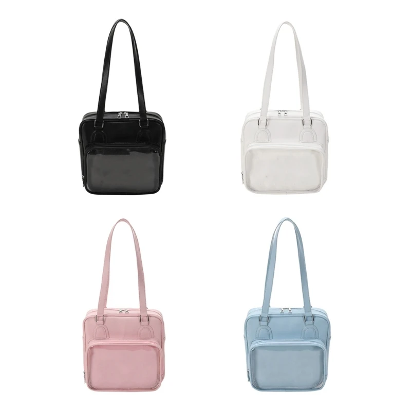 

Сумка через плечо Harajuku Messenger BagsБольшая вместимость JK Handbags for Student Women